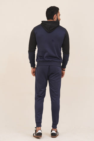NK-Hoodie Warm-UP Blue Tracksuit