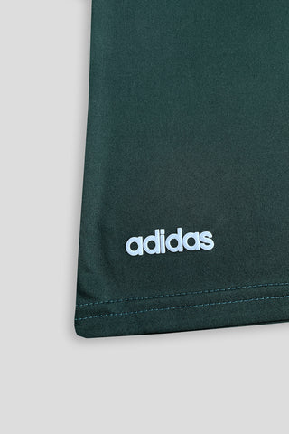 Adi Performance Dryfit Tee Dust Green – Moisture-Wicking Dryfit Fabric