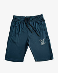 Pack Of 3 -LV Embroidered Logo Imported Dri-Fit Mesh Shorts