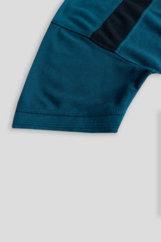GAP Cotton PQ Embroidered Logo Zinc-Black Tracksuit