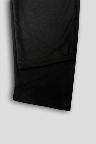 GUCCII Cotton PQ Embroidered Logo Black-White Tracksuit