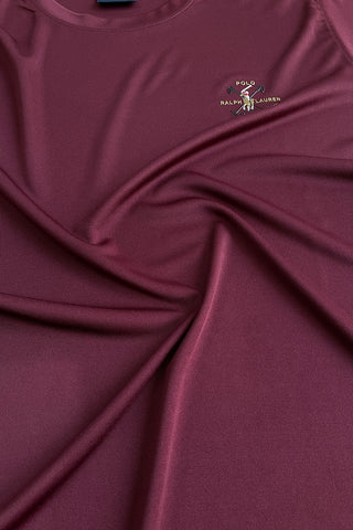 RL Performance Dryfit Tee Maroon – Moisture-Wicking Dryfit Fabric