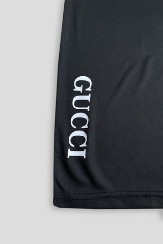 Guccii Performance Dryfit Tee Black – Moisture-Wicking Dryfit Fabric