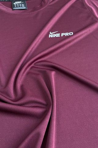 NK Pro Performance Dryfit Tee Maroon – Moisture-Wicking Dryfit Fabric