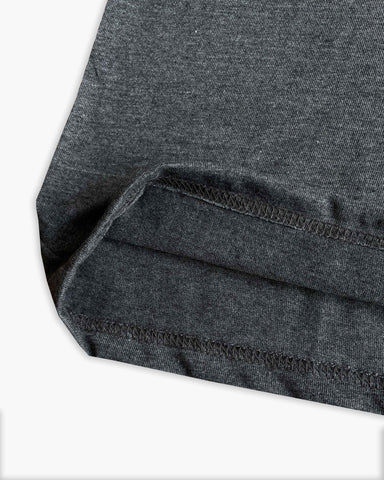 Summer-Ready Style: Breathable Polo Tracksuit in Charcoal Grey