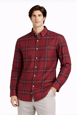 Men Casual Shirt in Wool