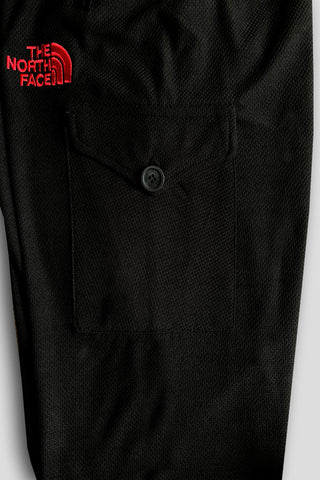 North FC Embroidered Logo Black Cotton PQ Black Short