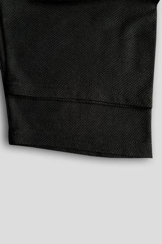 North FC Embroidered Logo Black Cotton PQ Black Short