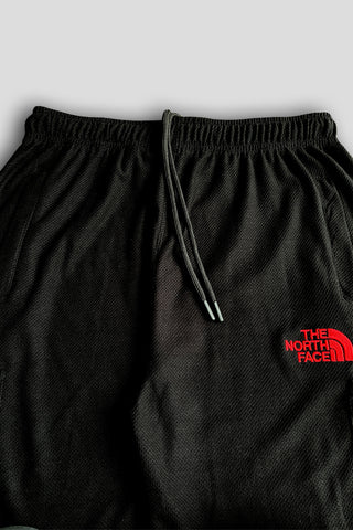North FC Embroidered Logo Black Cotton PQ Black Short