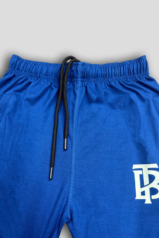 BURBARY Cotton Jersey Embroidered Logo Zinc Short Tracksuit