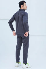 GC -Sterling Mock Neck Warm-UP Grey Tracksuit