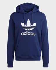 Adi Front Graphic Letter Logo Blue Hoodie