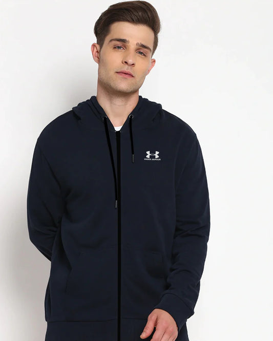 UA Reflector Logo Dark Blue Hoodie