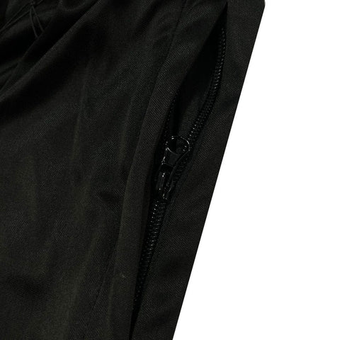 Men Dri-Fit UA Black Reflector Logo 2-Quarter Short