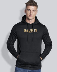 BAL Golden Logo Black Hoodie