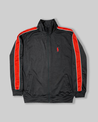 Poolo Synthetic side panel Black Tracksuit