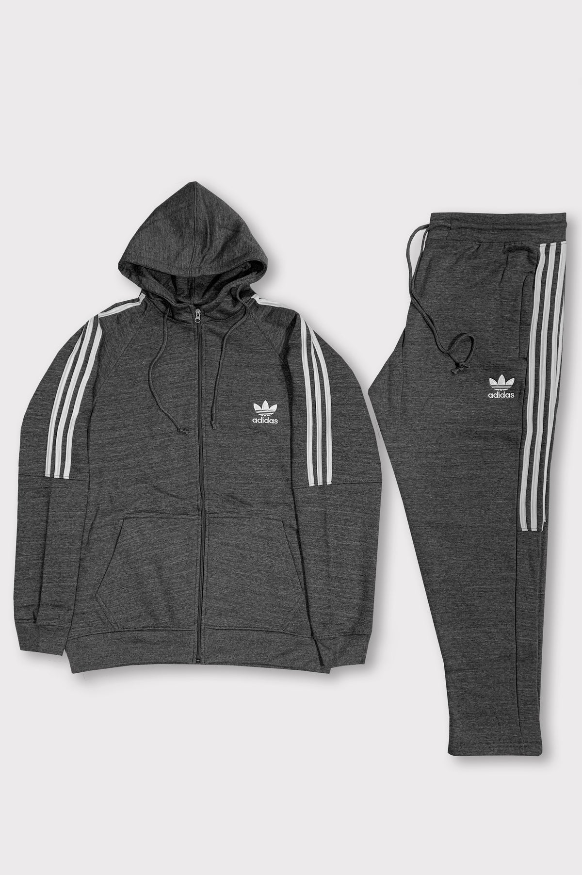 Only 2.3XL Adi Warm-UP 3-Stripes Hoodie Tracksuit