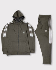 Only 2.3XL Adi Warm-UP 3-Stripes Hoodie Tracksuit