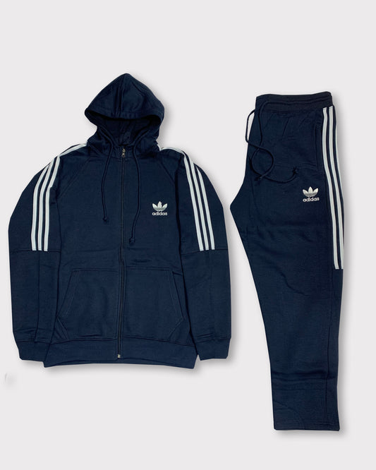 Only 2.3XL Adi Warm-UP 3-Stripes Hoodie Tracksuit