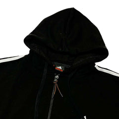 3 Side Stripes Black Hoodie