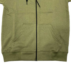 Adi-Women 3 Side Stripes Olive Hoodie