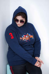 RL Women Modern Blue Hoodie