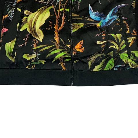 Zaara Man Front Floral Print Bomber Jacket