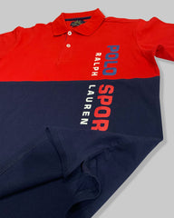 RL Imported Red-Blue T-Shirt