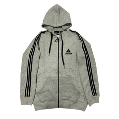 Adi-3 Side Stripes Light-Grey Hoodie