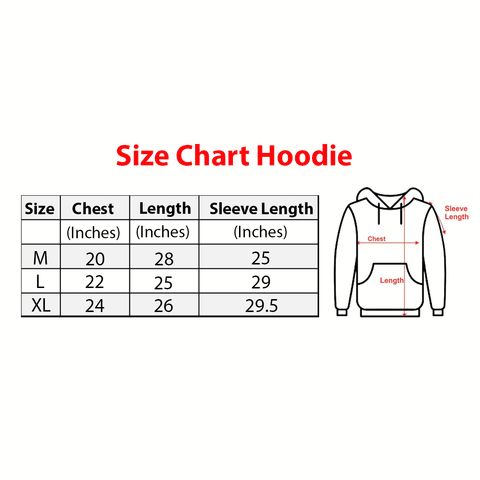 3 Side Stripes Black Hoodie
