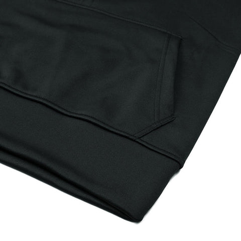 RL  High Density Embroidered Logo Black Terrific Hoodie